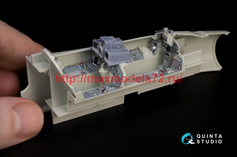 QDS+48204   3D Декаль интерьера кабины Tornado ECR German (Revell) (малая версия) (с 3D-печатными деталями) (attach2 73634)